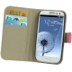 Housse porte-cartes en cuir Samsung Galaxy S3 ou S4