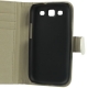 Housse porte-cartes en cuir Samsung Galaxy S3 ou S4