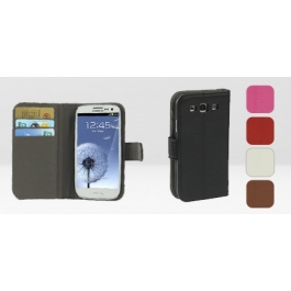 Housse porte-cartes en cuir Samsung Galaxy S3 ou S4