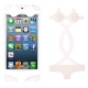 Bikini silicone iPhonee 5 couleur blanc