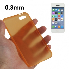 Coque ultra slim (0.3mm) pour iPhone 5C couleur orange