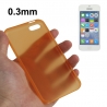 Coque ultra slim (0.3mm) pour iPhone 5C couleur orange