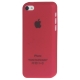 Coque ultra slim (0.3mm) pour iPhone 5C couleur rouge