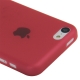 Coque ultra slim (0.3mm) pour iPhone 5C couleur rouge