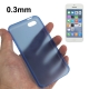 Coque ultra slim (0.3mm) pour iPhone 5C couleur bleu