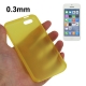 Coque ultra slim (0.3mm) pour iPhone 5C couleur jaune