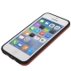Coque iPhone 5C en silicone logo Apple couleur rouge