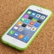 Coque transparente pour iPhone 5C couleur vert