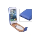 Etui de protection en cuir avec miroir pour iPhone 5 (couleur au choix)