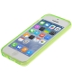 Coque iPhone 5c semi-transparente en silicone couleur vert