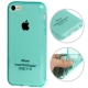 Coque iPhone 5c semi-transparente en silicone