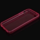 Coque iPhone 5c semi-transparente en silicone couleur magenta