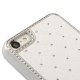 Coque iPhone 5C Diamants couleur blanc