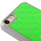 Coque iPhone 5C Diamants couleur vert