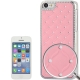 Coque iPhone 5C Diamants couleur rose