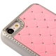 Coque iPhone 5C Diamants couleur rose