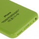 Modèle de présentation iPhone 5C Factice couleur vert