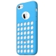 Case iPhone 5C couleur bleu
