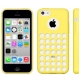 Case iPhone 5C couleur jaune