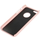 Coque iPhone 5C effet métal couleur rose