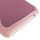 Coque iPhone 5C effet métal couleur rose