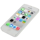 Coque iPhone 5C effet métal couleur argent