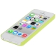 Coque iPhone 5C effet métal couleur vert
