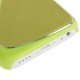 Coque iPhone 5C effet métal couleur vert