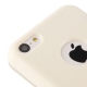 Housse à rabat iPhone 5C couleur blanc