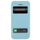 Housse à rabat iPhone 5C couleur bleu