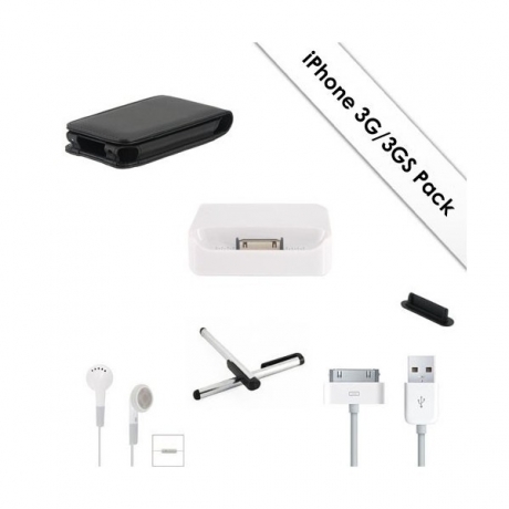 Pack accessoires iPhone 3GS/3G