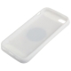 Coque iPhone 5C support miroir couleur blanc