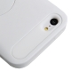 Coque iPhone 5C support miroir couleur blanc
