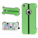 Coque iPhone 5C silicone double layer avec support intégré