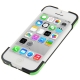 Coque iPhone 5C silicone double layer avec support intégré couleur vert