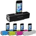 Station d'accueil enceinte Square en aluminium pour iPhone et iPod