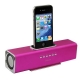 Station d'accueil enceinte Square en aluminium pour iPhone et iPod