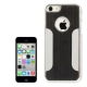 Coque iPhone 5C en métal logo apple couleur noir