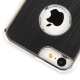 Coque iPhone 5C en métal logo apple couleur noir
