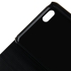 Housse porte-cartes en cuir iPhone 5C couleur magenta