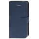 Housse porte-cartes en cuir iPhone 5C couleur bleu