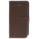Housse porte-cartes en cuir iPhone 5C couleur marron