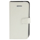 Housse porte-cartes en cuir iPhone 5C couleur blanc