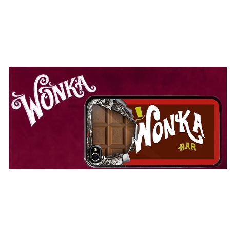 Coque iPhone 5 tablette de chocolat Wonka