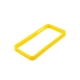Bumper de protection en silicone pour iPhone 5 jaune