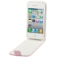 Etui Flip vertical en cuir iPhone 4 et 4S