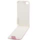 Etui Flip vertical en cuir iPhone 4 et 4S