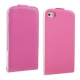 Etui Flip vertical en cuir iPhone 4 et 4S