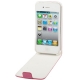 Etui Flip vertical en cuir iPhone 4 et 4S