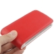 Etui Flip vertical en cuir iPhone 4 et 4S